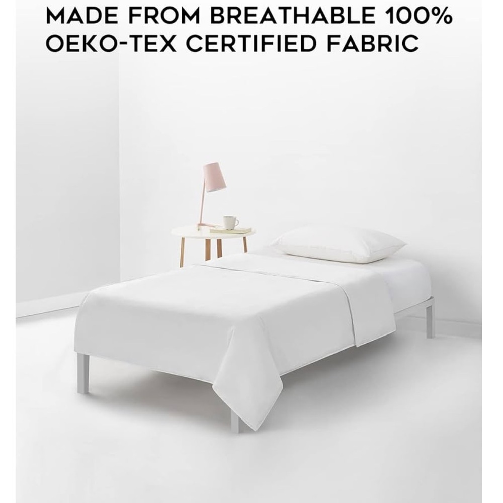 60x80 weighted blanket white duvet cover brand new
